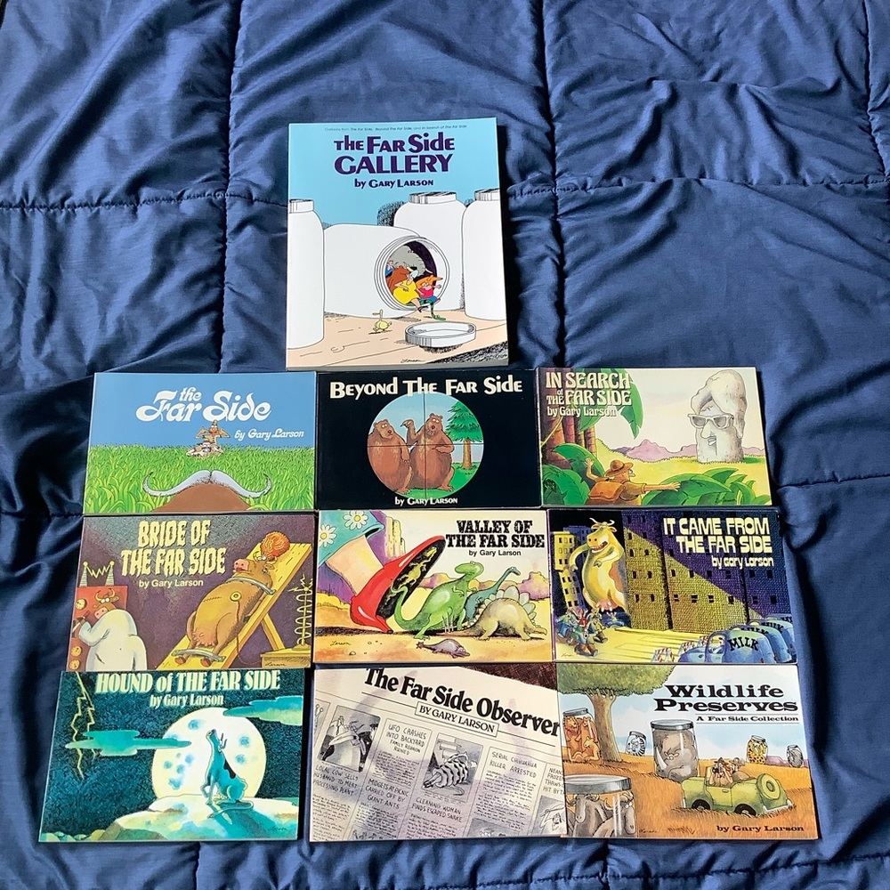 Vintage Far Side 10 Book Collection